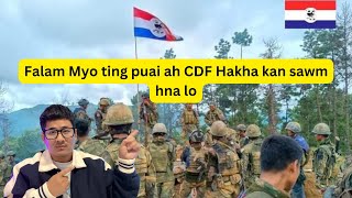 CNDF nih Falam Myo ting ding ah CDF Hakha asawm maw [upl. by Beth]