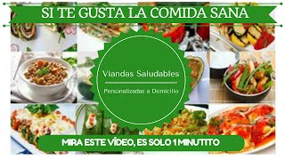 Viandas Saludables  Viandas de Comida Saludable a domicilio en montevideo [upl. by Nyhagen]