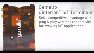 Introducing Gemalto Cinterion® IoT Terminals [upl. by Yeltneb742]