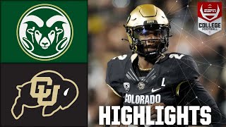 Colorado State Rams vs Colorado Buffaloes  Full Game Highlights [upl. by Ardnyk764]