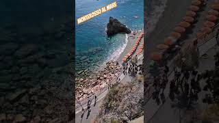 🇮🇹 Amazing Fegina Beach in Monterosso al Mare Cinque Terre Italy [upl. by Llenol]