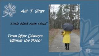 Little Black Rain Cloud  Winnie the Pooh cover by Alli T Sings [upl. by Enylcaj410]