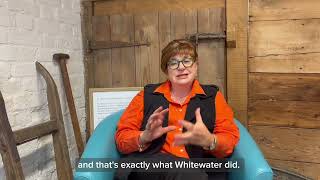 Whitewater Creative Ltd  Womens Aid Video Testimonial with Captions [upl. by Sabec]