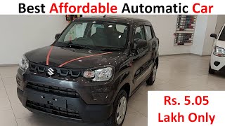 ये हैं 5 05 lakh में best Affordable Automatic Car 🔥 Maruti S Presso Vxi AMT detailed Review 🔥 [upl. by Neliac]