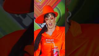 quotJackie gagging Gigi Goodequot dragrace shorts [upl. by Yerocal]