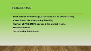 CarboprostProstaglandin Analogue indications contraindication caution side effects [upl. by Eirallam]