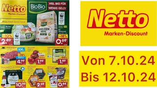 NETTO Angebote Prospekt Werbung Rabatte Gültig von 71024 bis 121024​⁠Werbungde [upl. by Ajup]