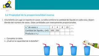 Propiedad proporcionalidad inversa [upl. by Otilesoj]