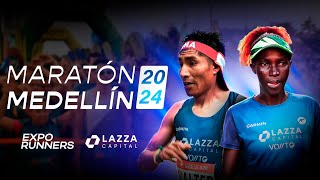 Más Allá de la Inversión Lazza Capital en el Maratón Medellín 2024 🏃‍♂️ [upl. by Yllom]