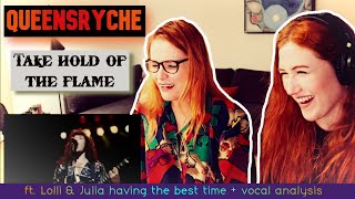 Vocal Coaches React to Queensrÿche  Take Hold Of The Flame ft analysis and love jvoxfox [upl. by Jewell150]