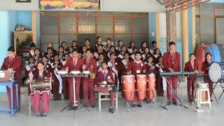 Hanuman Chalisa Morning Assembly Full Version  School Chorus  Hanuman Chalisa Student Song [upl. by Pool]