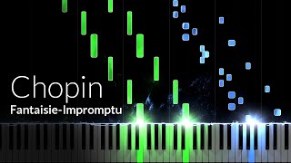 FantaisieImpromptu Opus 66  Chopin Piano Tutorial Synthesia [upl. by Latyrc472]