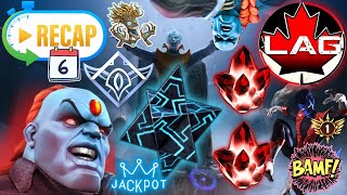 LagSpiker Day 6 Recap Banger 6Star Crystal Act 62 Champion Boss Journey To ThroneBreaker MCOC [upl. by Amoihc143]