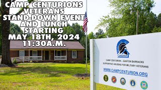 Camp Centurions Veterans StandDown Event Is Coming Up [upl. by Offen]