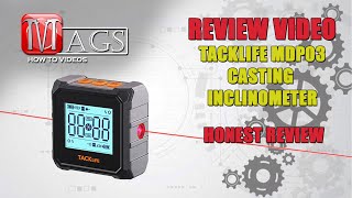 TackLife MDP03 Casting Inclinometer Review Video [upl. by Mutat]