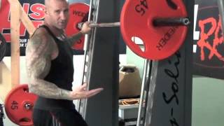 Smith Machine Standing Calf Raise by Jim Stoppani [upl. by Dnumsed260]