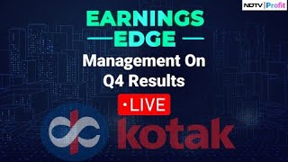 Kotak Mahindra Bank Q4 Results  Management PostEarnings PC  NDTV Profit [upl. by Kaczer494]