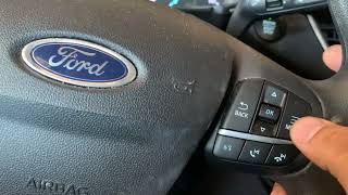 2022 Ford Escape oil life reset oil change required message reset procedure 2020 2021 2023 [upl. by Suirauqram409]