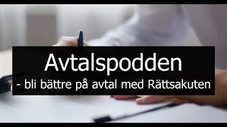 Avtalspodden  Konsumenttjänstlagen [upl. by Rehnberg]