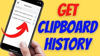 How To Get Clipboard History On iPhone [upl. by Rodney]