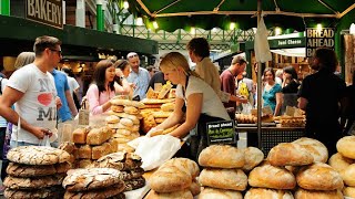 Borough Market  4K  London Walking Tour  May 2022 [upl. by Adnarb227]