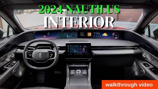 2024 Lincoln Nautilus interior walkthrough [upl. by Elohc]