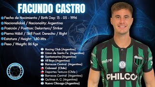 Facundo Castro 9  Delantero  Striker  Vs Temperley 2024 [upl. by Racklin]