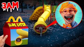 DO NOT ORDER SLIDE EATER HAPPY MEAL AT 3AM SAVE BLIPPI EXE [upl. by Puna]