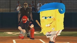 nicktoons MLB wii baseball raging and funny moments [upl. by Cahra]