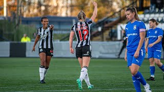 Newcastle United Women 5 Stourbridge Women 0  FAWNL Highlights [upl. by Ralyat]