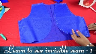 Class 18  Part 1 How to make a Bolero jacket with invisible seam neat and easy method [upl. by Repohtsirhc]