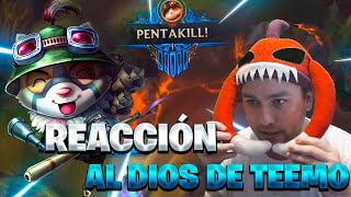 REACCIÓN AL DIOS DE TEEMO  IPAV  LEAGUE OF LEGENDS [upl. by Macguiness]