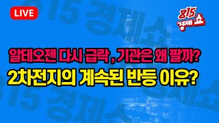 11월22일 815경제쇼 알테오젠 다시 급락 기관은 왜 팔까  계속되는 2차전지의 반등  이영훈 김동엽 [upl. by Marguerie]