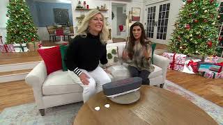 HoMedics Fireside Plus 047 Gal Top Fill Ultrasonic Humidifier on QVC [upl. by Rednal698]