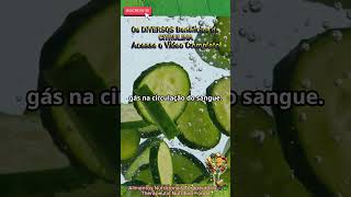 🍉CITRULINA Benefícios 🥒ACESSE o Vídeo COMPLETO shorts saúde melancia pressãoalta sucodetox [upl. by Demha]