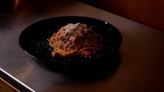 ASMR Cooking Spaghetti Bolognese from scratch [upl. by Audris]