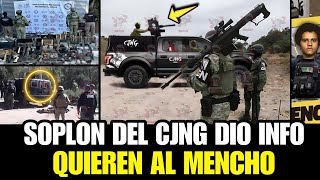 🚨Descubrieron EL PARADERO Del Mencho En Jalisco UN SOPLÓN Aviso A La GUARDIA NACIONAL [upl. by Ailemac266]