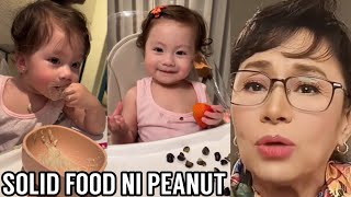 VILMA Santos May NAPANSIN sa PAGPAPAKAIN ni Jessy Mendiola ng SOLID FOOD Kay Baby Peanut 🥜 [upl. by Oicneconi450]