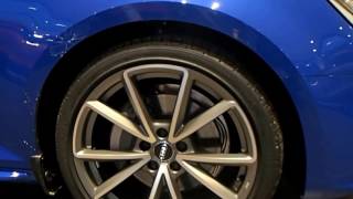 Audi Exclusive Nogaro Blue 2017 Audi A4 B9 Avant TDI quattrowalkaround [upl. by Helms]