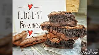 Fudgiest Brownies Ever  101 brownie recipe  CAFECCINO [upl. by Nnaul109]