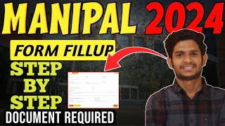 Manipal application form 2024  How to fill manipal form 2024  MET2824 [upl. by Rachaba900]