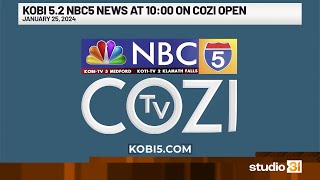 KOBI 52 NBC5 News at 1000 on Cozi Open 1252024 [upl. by Aamsa]