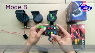 Update modul telolet HDi 8 tombol 3 corong mode AB [upl. by Ggerg143]