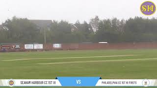 Seaham Harbour CC 1st XI v Philadelphia CC 1st XI Firsts [upl. by Ahsenik]