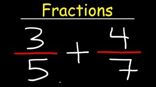 Fractions Basic Introduction  Adding Subtracting Multiplying amp Dividing Fractions [upl. by Naamann834]