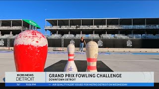 Fowling challenge in Detroit ahead of 2023 Grand Prix [upl. by Gnov727]