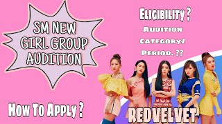 SM ENTERTAINMENT NEW GIRL GROUP AUDITION kpop audition [upl. by Ritz]