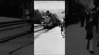 The Lumière Brothers Arrival of a Train at La Ciotat Station historicaltidbits [upl. by Eignav]