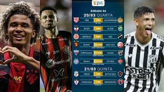 🏆🔥COPA DO NORDESTE  SPORT X NÁUTICO  BAHIA X VITÓRIA  FORTALEZA X CEARÁ [upl. by Aneekal]