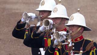 Bugle Calls and Fanfare  The Bands of HM Royal Marines [upl. by Rica701]